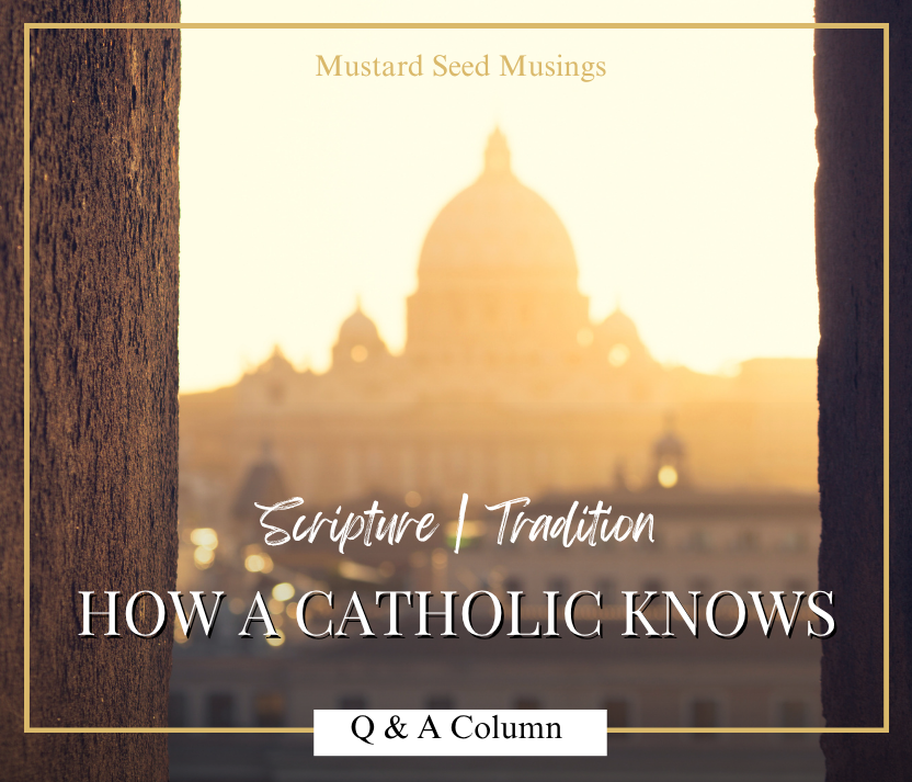How a Catholic Knows